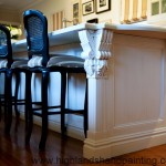 Hand Painted Kitchen Island