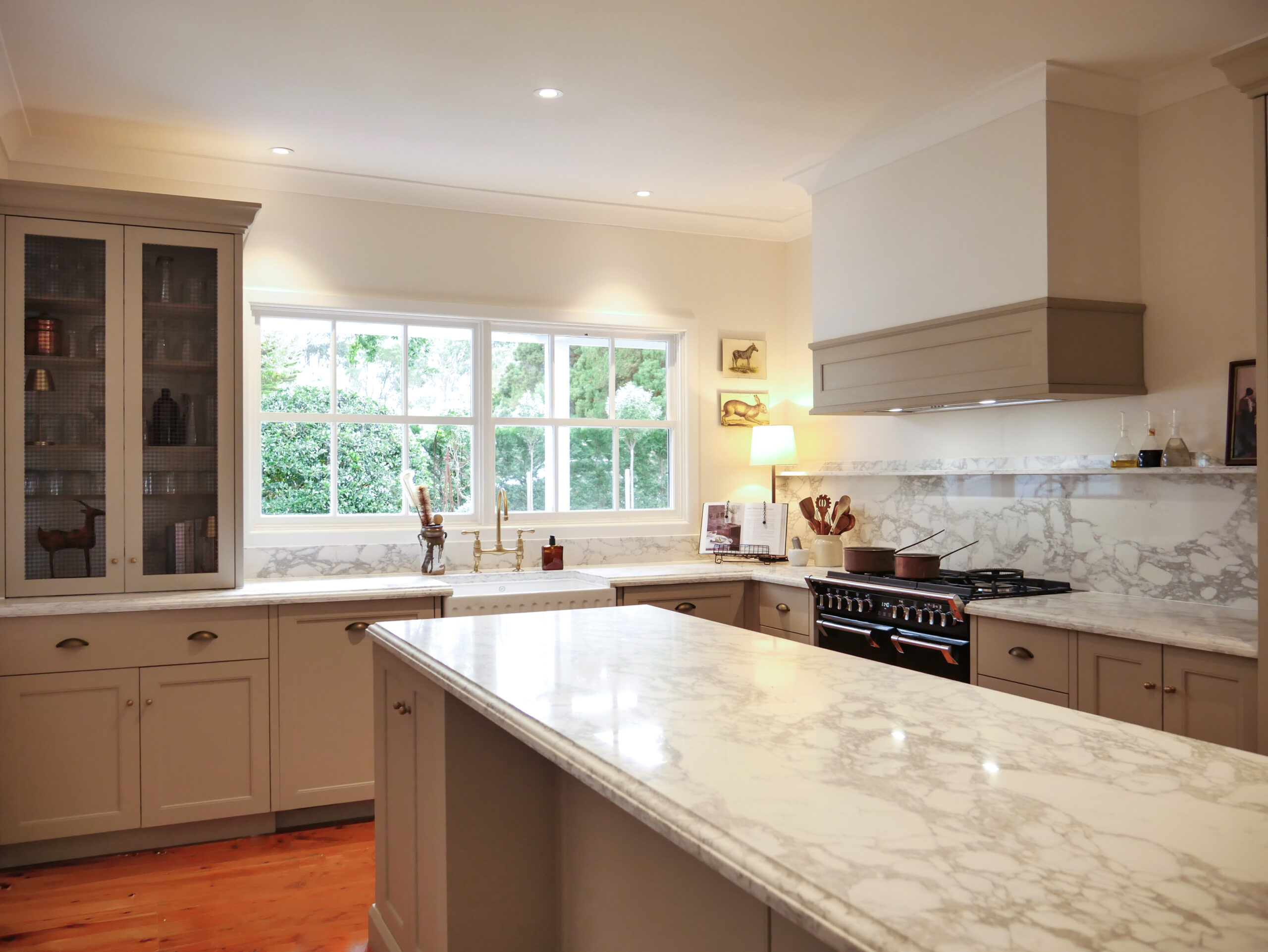Classic Country Kitchen with earthy colour design. 
